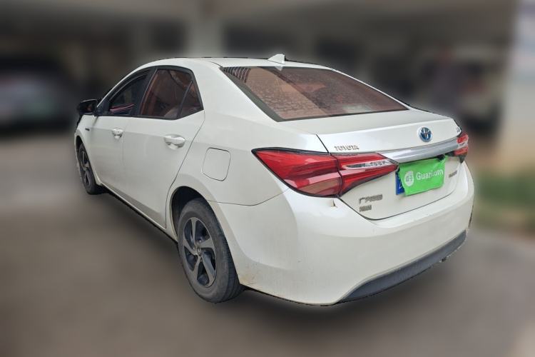 Used Toyota Levin 2017 Revised Dual-Engine 1.8H GS E-CVT Elite Sunroof Version China V Standard Rear Left 45 Deg