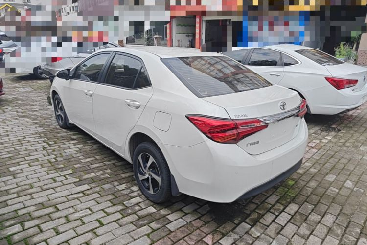 Used Toyota Levin 2017 Revised 185T CVT Elite Edition China V Standard Rear Left 45 Deg