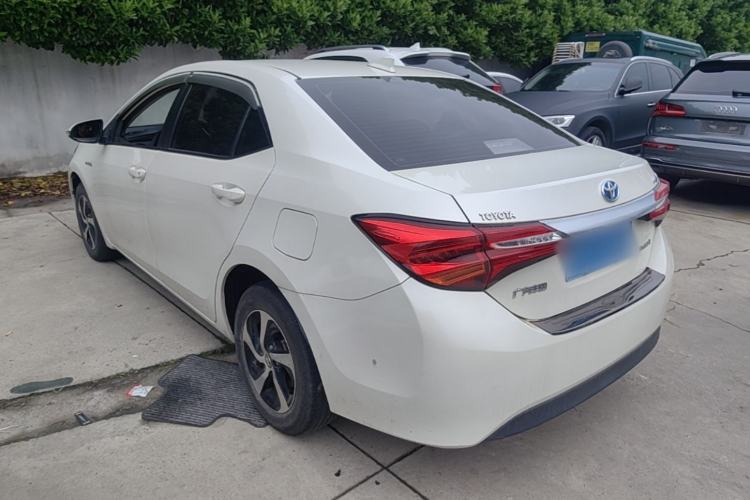 Used Toyota Levin 2017 Revised Dual-Engine 1.8H GS E-CVT Elite Sunroof Version China V Standard Rear Left 45 Deg