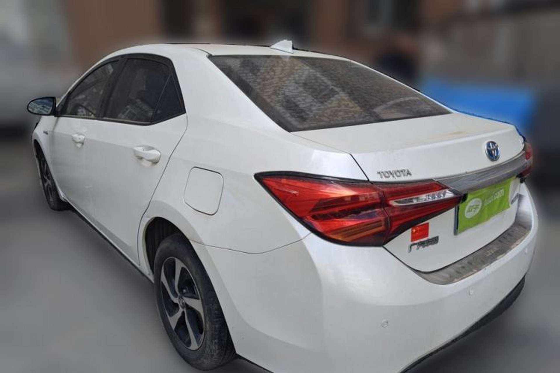Used Toyota Levin 2017 Revised Dual-Engine 1.8H GS E-CVT Elite Sunroof Version China V Standard Rear Left 45 Deg