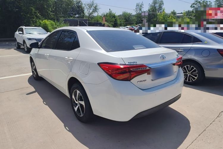 Used Toyota Levin 2017 Revised 185T CVT Elite Edition China V Standard Rear Left 45 Deg