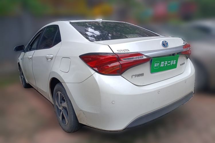 Used Toyota Levin 2017 Revised Dual-Engine 1.8H GS E-CVT Elite Sunroof Version China V Standard Rear Left 45 Deg