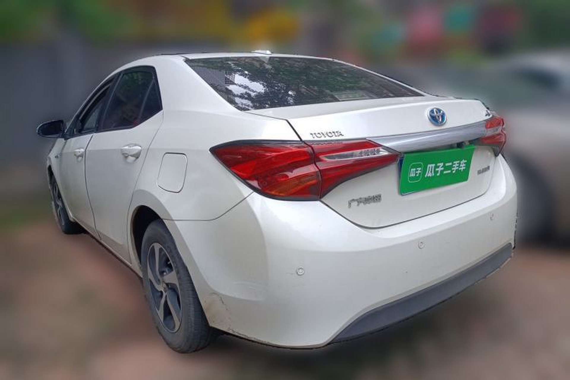 Used Toyota Levin 2017 Revised Dual-Engine 1.8H GS E-CVT Elite Sunroof Version China V Standard Rear Left 45 Deg