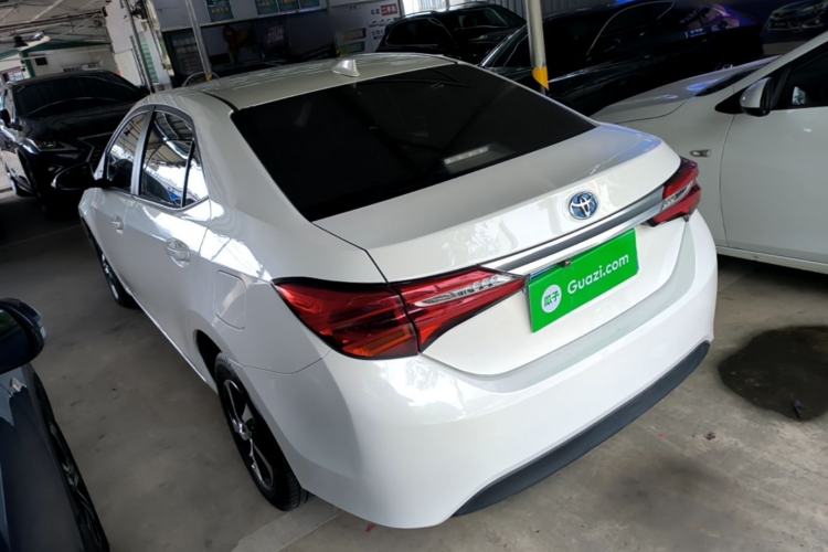 Used Toyota Levin 2017 Revised Dual-Engine 1.8H GS E-CVT Elite Sunroof Version China V Standard Rear Left 45 Deg