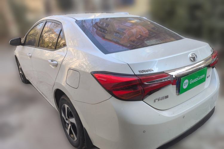 Used Toyota Levin 2017 Revised 185T CVT Elite Edition China V Standard Rear Left 45 Deg