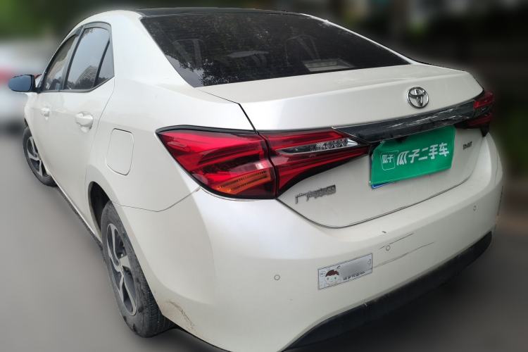 Used Toyota Levin 2017 Revised 185T CVT Elite Edition China V Standard Rear Left 45 Deg