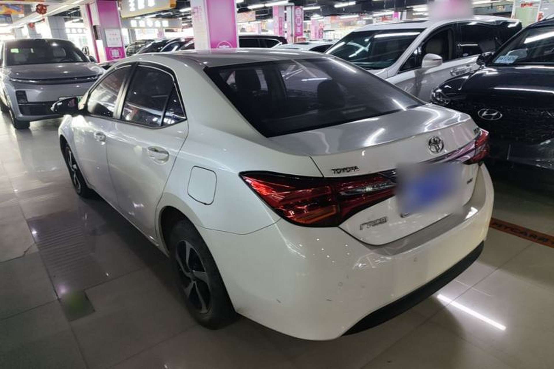 Used Toyota Levin 2017 Revised 185T CVT Elite Edition China V Standard Rear Left 45 Deg