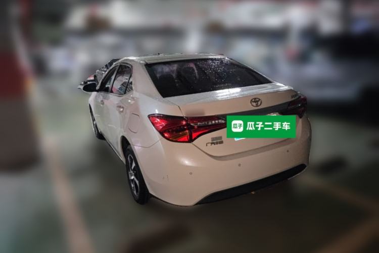 Used Toyota Levin 2017 Revised 185T CVT Elite Edition China V Standard Rear Left 45 Deg