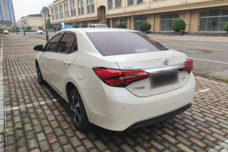 Used Toyota Levin 2017 Revised 185T CVT Elite Edition China V Standard Rear Left 45 Deg