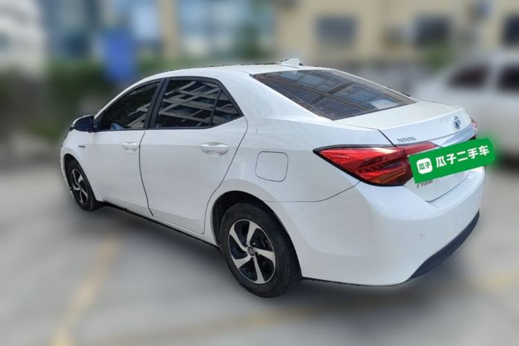 Used Toyota Levin 2017 Revised Dual-Engine 1.8H GS E-CVT Elite Sunroof Version China V Standard Rear Left 45 Deg