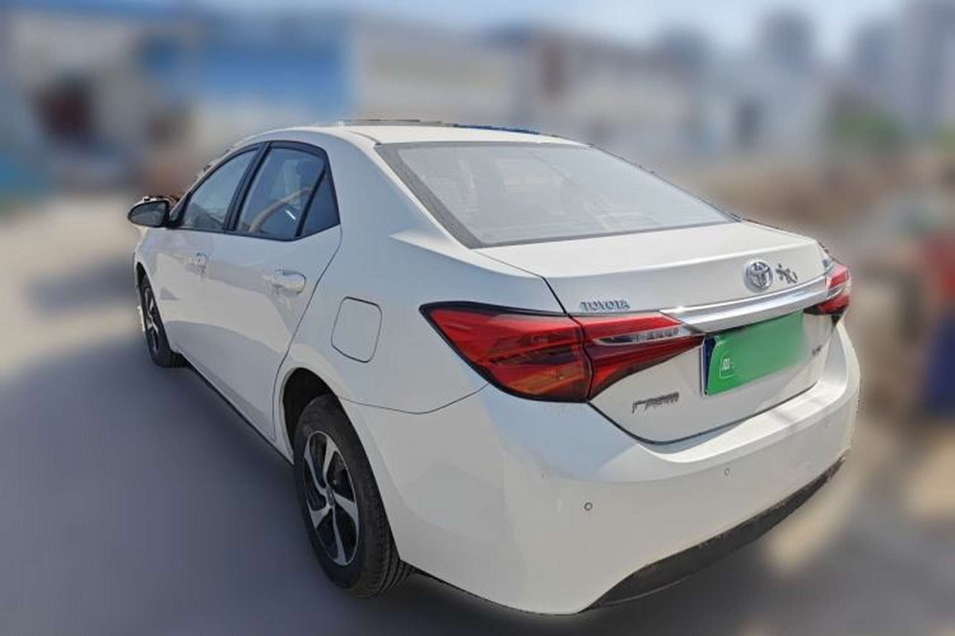 Used Toyota Levin 2017 Revised 185T CVT Elite Edition China V Standard Rear Left 45 Deg