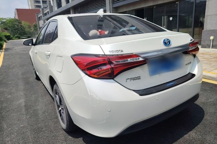 Used Toyota Levin 2017 Revised Dual-Engine 1.8H GS E-CVT Elite Sunroof Version China V Standard Rear Left 45 Deg