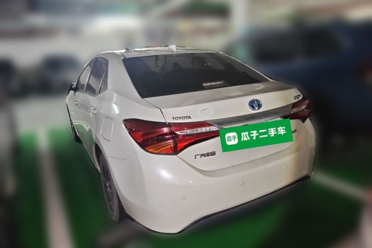 Used Toyota Levin 2017 Revised Dual-Engine 1.8H GS E-CVT Elite Sunroof Version China V Standard Rear Left 45 Deg