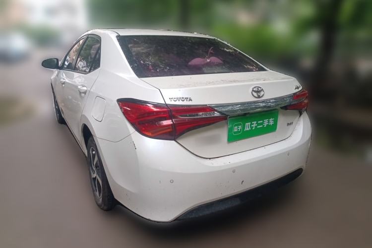 Used Toyota Levin 2017 Revised 185T CVT Elite Edition China V Standard Rear Left 45 Deg