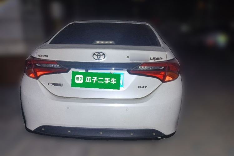 Used Toyota Levin 2017 Revised 185T CVT Elite Edition China V Standard Rear
