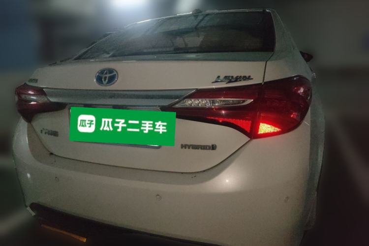 Used Toyota Levin 2017 Revised Dual-Engine 1.8H GS E-CVT Elite Sunroof Version China V Standard Rear