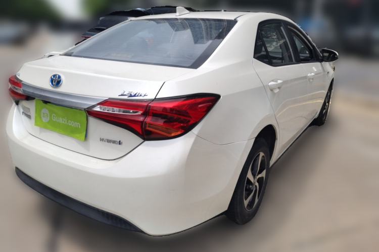 Used Toyota Levin 2017 Revised Dual-Engine 1.8H GS E-CVT Elite Sunroof Version China V Standard Rear Right 45 Deg
