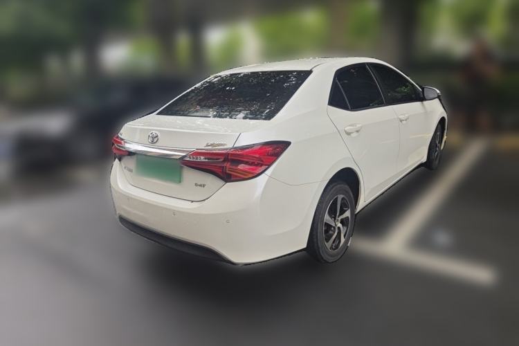 Used Toyota Levin 2017 Revised 185T CVT Elite Edition China V Standard Rear Right 45 Deg