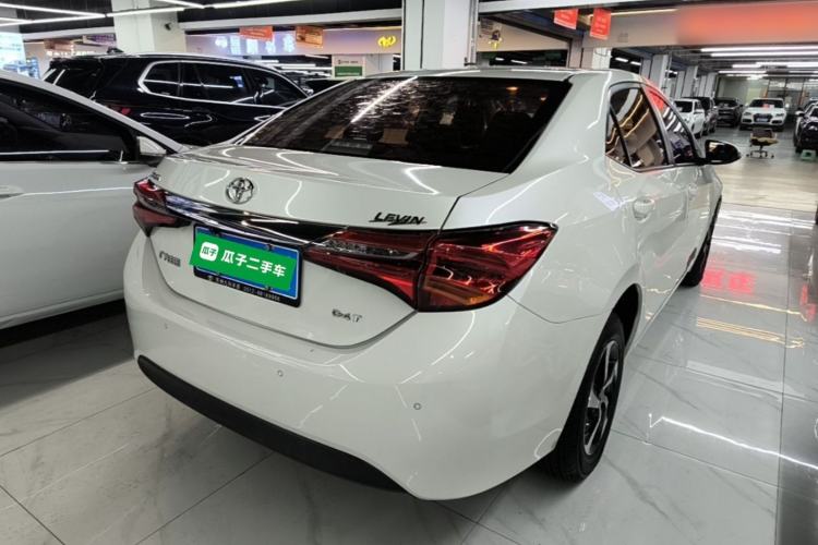 Used Toyota Levin 2017 Revised 185T CVT Elite Edition China V Standard Rear Right 45 Deg