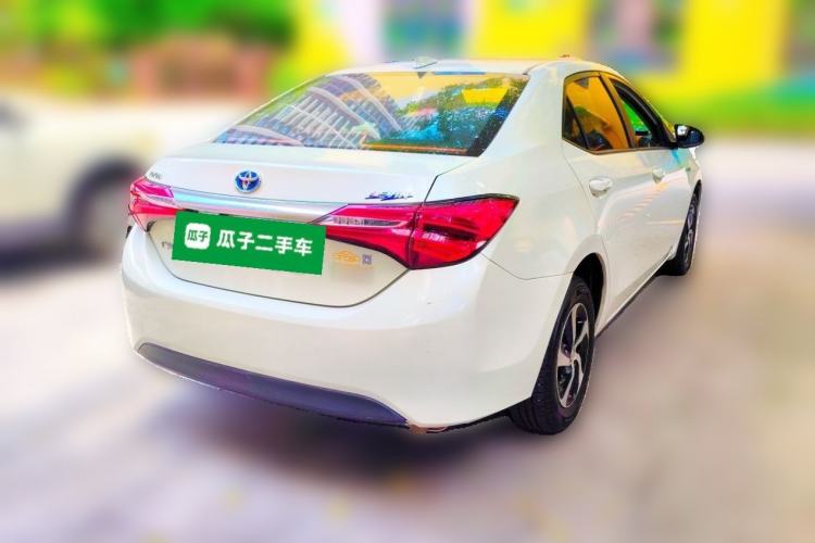 Used Toyota Levin 2017 Revised Dual-Engine 1.8H GS E-CVT Elite Sunroof Version China V Standard Rear Right 45 Deg