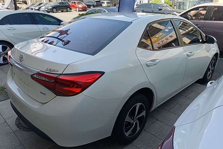 Used Toyota Levin 2017 Revised 185T CVT Elite Edition China V Standard Rear Right 45 Deg