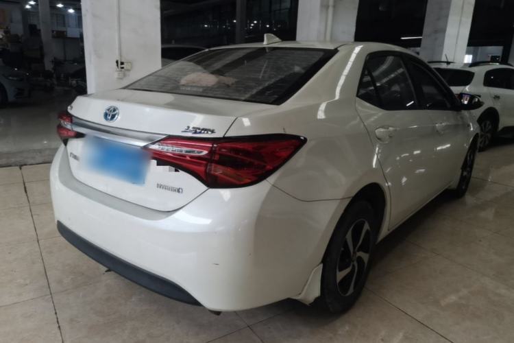 Used Toyota Levin 2017 Revised Dual-Engine 1.8H GS E-CVT Elite Sunroof Version China V Standard Rear Right 45 Deg