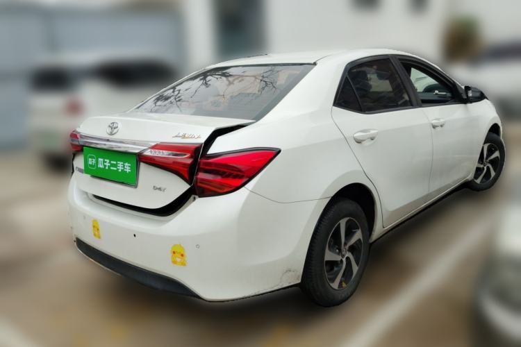 Used Toyota Levin 2017 Revised 185T CVT Elite Edition China V Standard Rear Right 45 Deg