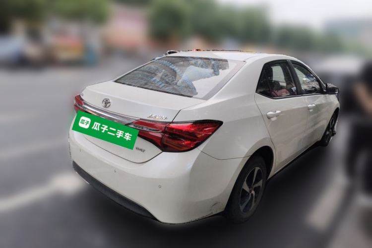 Used Toyota Levin 2017 Revised 185T CVT Elite Edition China V Standard Rear Right 45 Deg