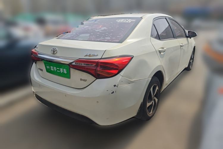 Used Toyota Levin 2017 Revised 185T CVT Elite Edition China V Standard Rear Right 45 Deg