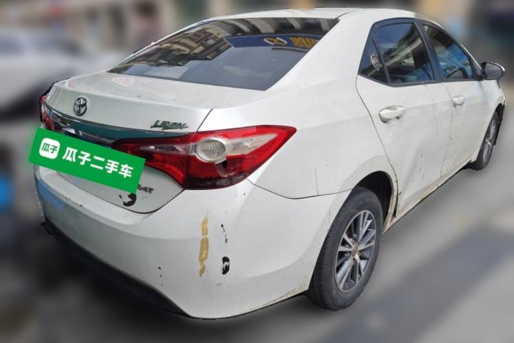 Used Toyota Levin 2017 Revised Version 185T CVT New Sharp Edition China V Standard Rear Right 45 Deg