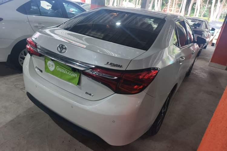 Used Toyota Levin 2017 Revised 185T CVT Elite Edition China V Standard Rear Right 45 Deg
