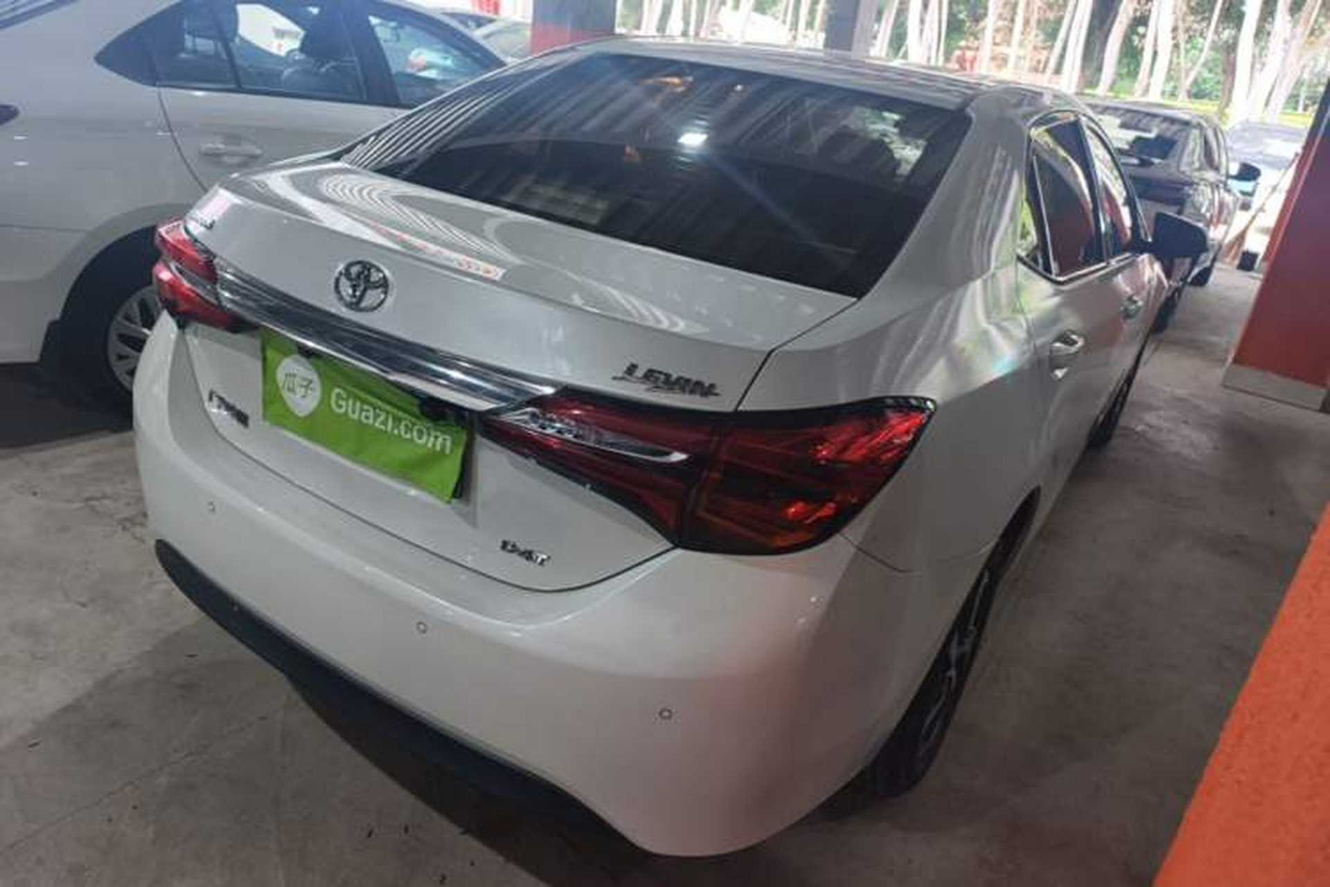 Used Toyota Levin 2017 Revised 185T CVT Elite Edition China V Standard Rear Right 45 Deg