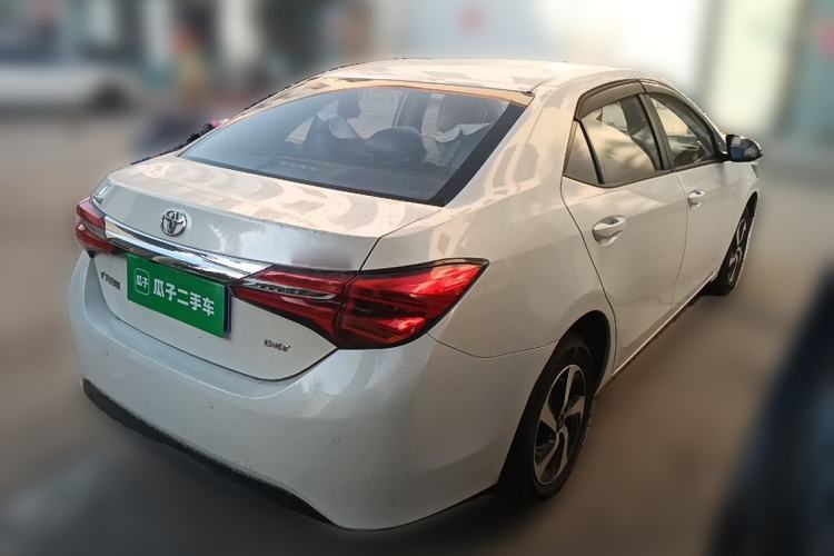 Used Toyota Levin 2017 Revised 185T CVT Elite Edition China V Standard Rear Right 45 Deg