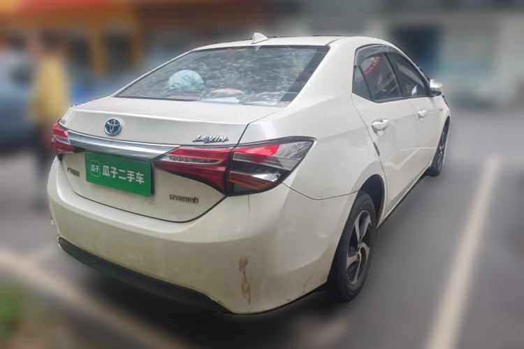 Used Toyota Levin 2017 Revised Dual-Engine 1.8H GS E-CVT Elite Sunroof Version China V Standard Rear Right 45 Deg