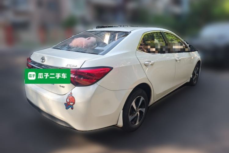 Used Toyota Levin 2017 Revised 185T CVT Elite Edition China V Standard Rear Right 45 Deg