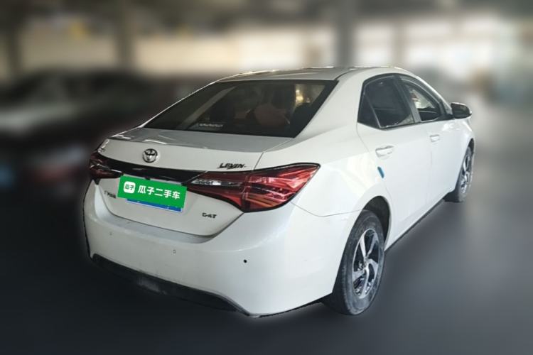 Used Toyota Levin 2017 Revised 185T CVT Elite Edition China V Standard Rear Right 45 Deg