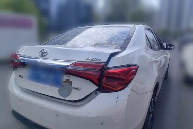 Used Toyota Levin 2017 Revised 185T CVT Elite Edition China V Standard Rear Right 45 Deg