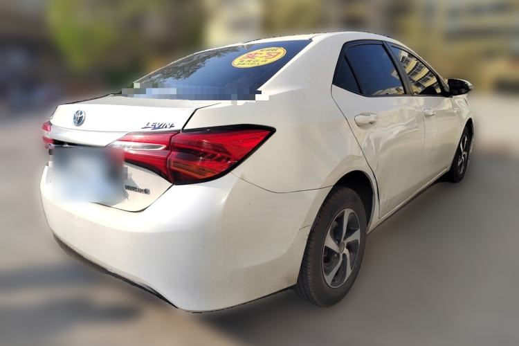 Used Toyota Levin 2017 Revised Dual-Engine 1.8H GS E-CVT Elite Sunroof Version China V Standard Rear Right 45 Deg