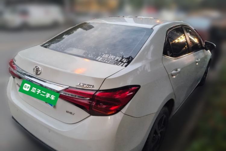 Used Toyota Levin 2017 Revised Version 185T CVT Elite Edition China VI Standard Rear Right 45 Deg
