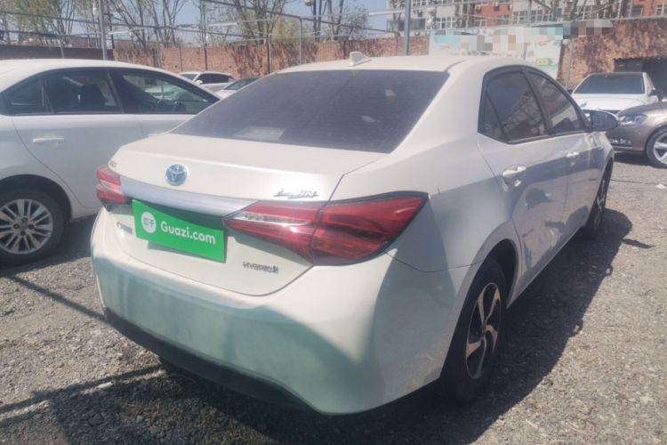 Used Toyota Levin 2017 Revised Dual-Engine 1.8H GS E-CVT Elite Sunroof Version China V Standard Rear Right 45 Deg