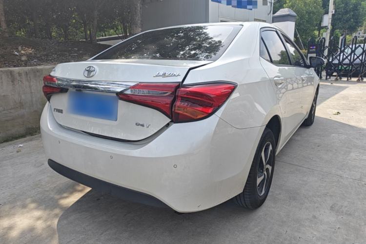 Used Toyota Levin 2017 Revised 185T CVT Elite Edition China V Standard Rear Right 45 Deg