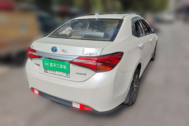 Used Toyota Levin 2017 Revised Dual-Engine 1.8H GS E-CVT Elite Sunroof Version China V Standard Rear Right 45 Deg