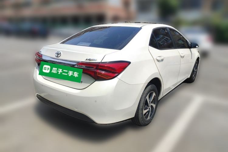 Used Toyota Levin 2017 Revised 185T CVT Elite Edition China V Standard Rear Right 45 Deg