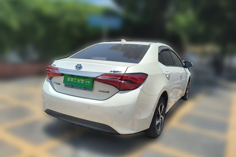 Used Toyota Levin 2017 Revised Dual-Engine 1.8H GS E-CVT Elite Sunroof Version China V Standard Rear Right 45 Deg