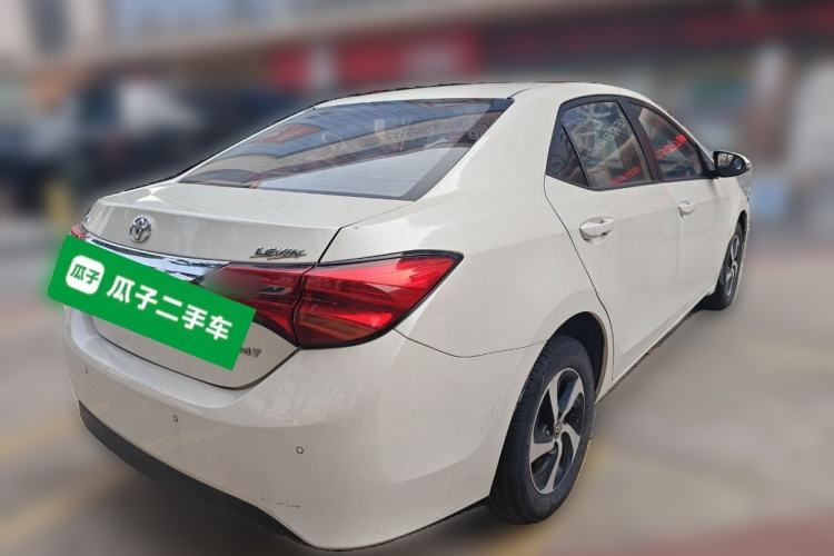 Used Toyota Levin 2017 Revised 185T CVT Elite Edition China V Standard Rear Right 45 Deg