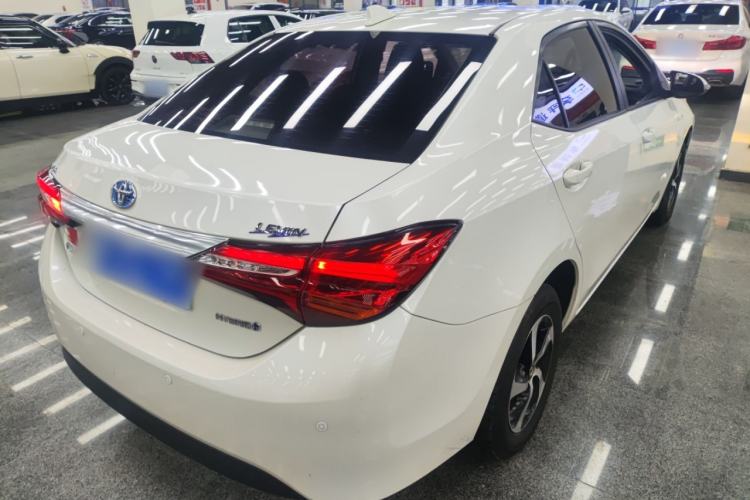 Used Toyota Levin 2017 Revised Dual-Engine 1.8H GS E-CVT Elite Sunroof Version China V Standard Rear Right 45 Deg