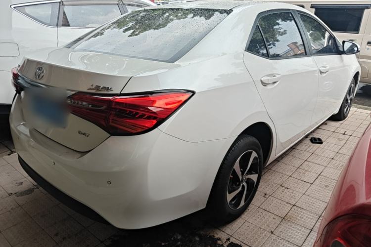 Used Toyota Levin 2017 Revised 185T CVT Elite Edition China V Standard Rear Right 45 Deg