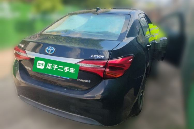 Used Toyota Levin 2017 Revised Dual-Engine 1.8H GS E-CVT Elite Sunroof Version China V Standard Rear Right 45 Deg