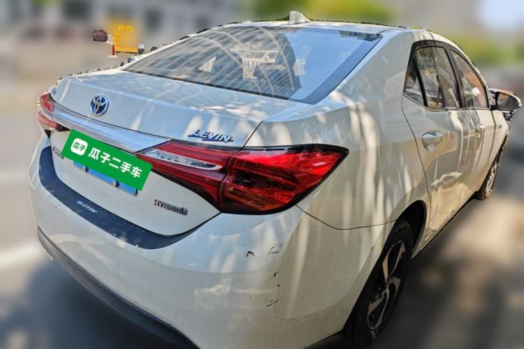 Used Toyota Levin 2017 Revised Dual-Engine 1.8H GS E-CVT Elite Sunroof Version China V Standard Rear Right 45 Deg