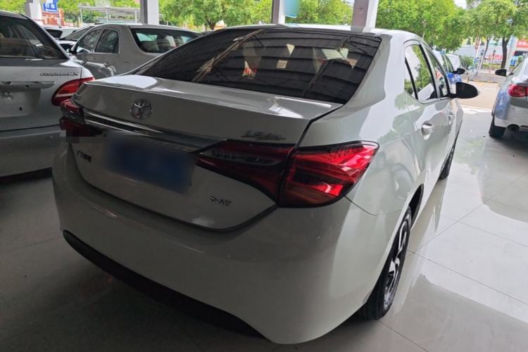 Used Toyota Levin 2017 Revised 185T CVT Elite Edition China V Standard Rear Right 45 Deg